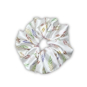 Livia XL satin scrunchie - ύφασμα, λαστιχάκια μαλλιών, μεγάλα scrunchies