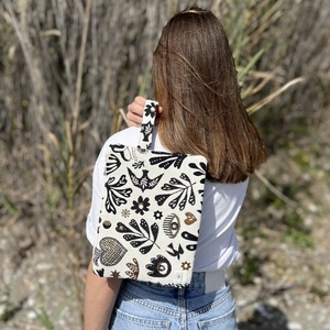 Aura pouch bag - ύφασμα, all day, χειρός, μικρές - 2