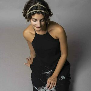 Κόσμημα Κεφαλής ¨Αέλια¨ Headband - νήμα, μέταλλο, headbands - 3