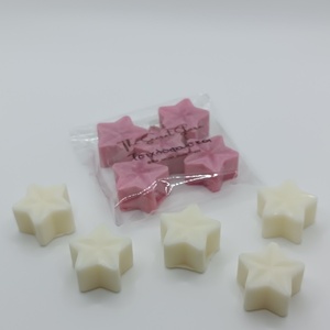 Wax melts αστεράκια 100gr - αρωματικά κεριά, αρωματικό χώρου, 100% φυτικό, soy wax, soy candles - 3