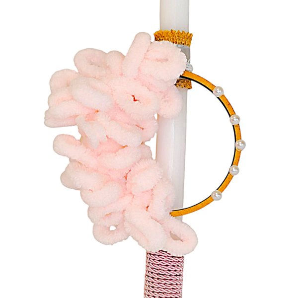 Σετ λαμπάδα με τσαντάκι Puffy pink - κορίτσι, λαμπάδες, σετ, για παιδιά, για εφήβους - 3