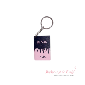 Λαμπάδα Blackpink 30εκ ροζ με μπρελόκ - κορίτσι, λαμπάδες, για παιδιά, για εφήβους - 4