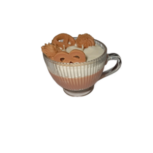 Χειροποίητο κερί σόγιας Cappuccino coffee - αρωματικά κεριά