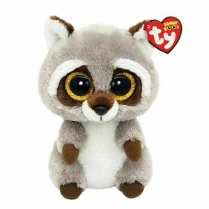 TY Beanie Boos Oakie Χνουδωτό Ρακούν Γκρι 15εκ 00485 - κορίτσι, αγόρι, λούτρινα