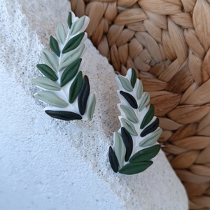 Οlivia Branch - πηλός, ατσάλι, μεγάλα