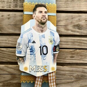 Λαμπάδα κοντή πλακέ με ποδοσφαιριστή (Messi) - μαγνητάκι - αγόρι, λαμπάδες, για παιδιά, για εφήβους, σπορ και ομάδες - 2