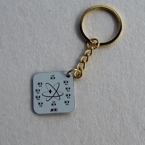 Keychain Genieum - πλαστικό, plexi glass