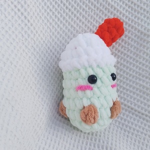 Mini boba tea matcha - λούτρινα - 2