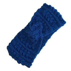 Κορδέλα μαλλιών πλέκτη - crochet earwarmer - μαλλί, νήμα, headbands