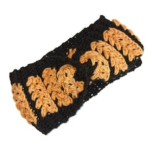 Κορδέλα μαλλιών crochet headband - earwarmer - μαλλί, νήμα, headbands