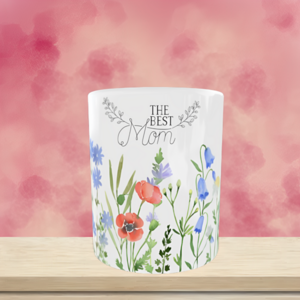 Κεραμική λευκή κούπα 325ml- The Best Mom - γυαλί, κεραμεικό, μαμά, κούπες & φλυτζάνια - 2