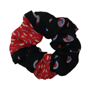 makeba handmade pop c-through scrunchie - ύφασμα - 3