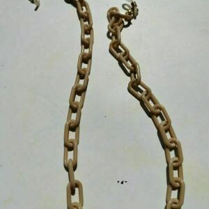 ♦ THE "KALLISTO" EYEGLASS CHAIN - ΑΚΡΥΛΙΚΗ, ΕΛΑΦΡΙΑ ΑΛΥΣΙΔΑ ΓΥΑΛΙΩΝ ΣΕ ΜΠΕΖ ΧΡΩΜΑ - ΜΗΚΟΣ 80 εκ. - αλυσίδες, γυαλιά ηλίου - 3
