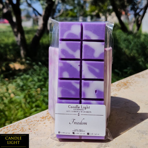 Μπάρα Wax Melt Freedom 75γρ - αρωματικά κεριά, κεριά, κερί σόγιας, soy candle, soy wax - 2
