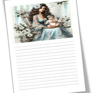 Σημειωματάριο εκτυπώσιμο Mommy- Lovely Printables 2 - ημερολόγια, DIY, κάρτες, φύλλα εργασίας