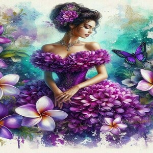 Αφίσα - Poster Ballerina in flowers 5, 5 σχέδια - αφίσες - 4
