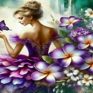 Αφίσα - Poster Ballerina in flowers 6, 5 σχέδια - αφίσες - 2
