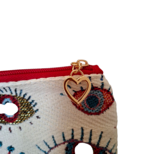 Clutch Bag Boho Eyes - ύφασμα, all day, χειρός, μικρές - 3