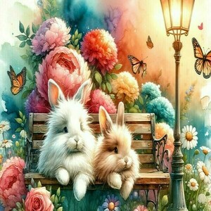 Αφίσα - Poster Λαγουδάκια Bunnies, 1, 5 σχέδια - αφίσες