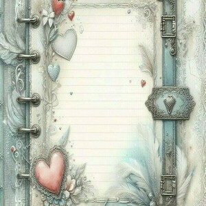 Σημειωματάριο Notepads, Romantic Vibes 2, 2 σχέδια - τετράδια & σημειωματάρια - 4