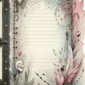 Σημειωματάριο Notepads, Romantic Vibes 3 - τετράδια & σημειωματάρια - 4