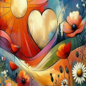 Αφίσα - Poster, Love hearts, 1 - αφίσες - 2