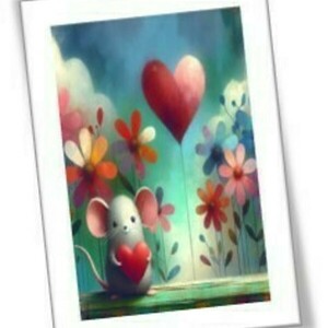 Αφίσα - Poster, Love mouse 1 - αφίσες