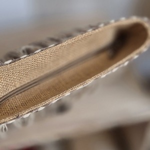 Jute zipoer pounch 2 - ύφασμα, clutch, all day, χειρός, μικρές - 4