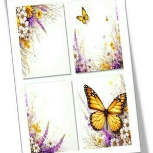 Σημειωματάριο Notepads με Floral design 12 - τετράδια & σημειωματάρια - 2
