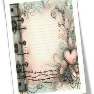 Σημειωματάριο Notepads, Romantic Vibes 6, 3 σχέδια - τετράδια & σημειωματάρια - 5