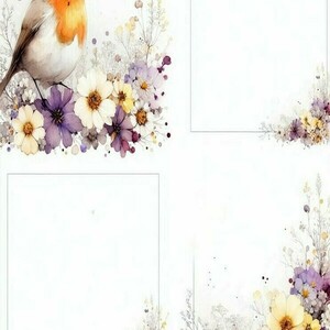 Σημειωματάριο Notepads, Hello Birdie 7, 4 σχέδια - τετράδια & σημειωματάρια