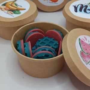 Waxmelts κουτάκι κραφτ - αρωματικά κεριά - 5