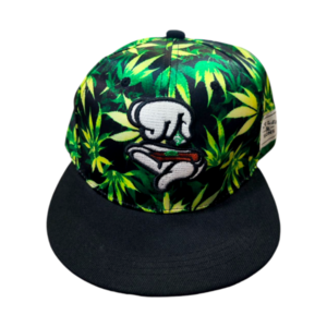 Snapback Καπέλο με Φύλλα Ζούγκλας & Urban Στάμπα | Streetwear Καπέλο 556 - ύφασμα