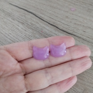 Σετ hair clip με σκουλαρίκια γατούλες για κορίτσια - κορίτσι, καρφωτά, hair clips - 4