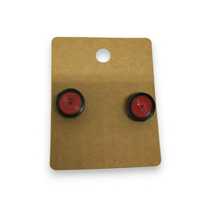 Καρφωτά σκουλαρίκια από χαρτί | quilling | limited edition 02/05 - κορίτσι, χαρτί, μικρά, ατσάλι, φθηνά - 2
