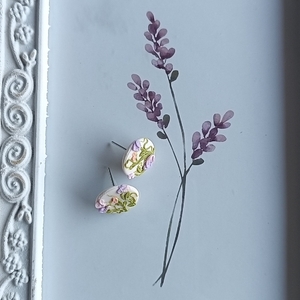my lovely sweet peas - πηλός, λουλούδι, μικρά - 3
