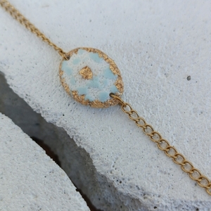 Golden Gaze Anklet - ποδιού - 2