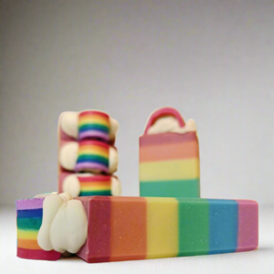 Σαπούνι Ουράνιο Τόξο Rainbow soap bar - χεριού, προσώπου, σώματος - 2