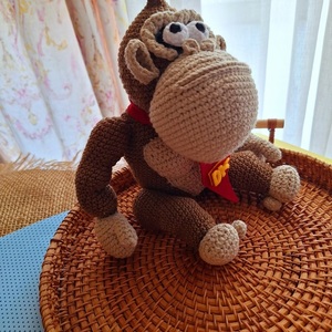 Donkey Kong πλεκτός (25cm) - λούτρινα - 2