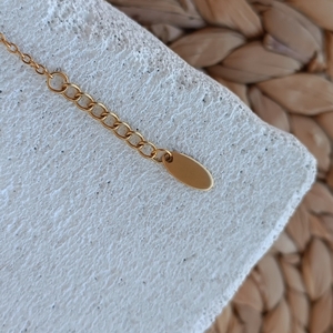 Delphine Bracelet - επιχρυσωμένα, πηλός, ατσάλι, χεριού, αυξομειούμενα - 3