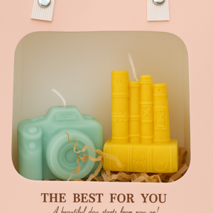Gift Bag Candle - αρωματικά κεριά, διακοσμητικά, πρακτικό δωρο