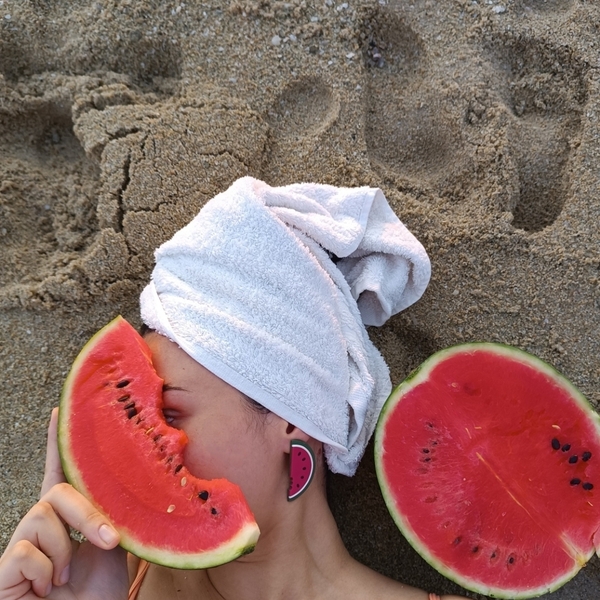 Slice of Summer - πηλός, ατσάλι, μεγάλα - 2