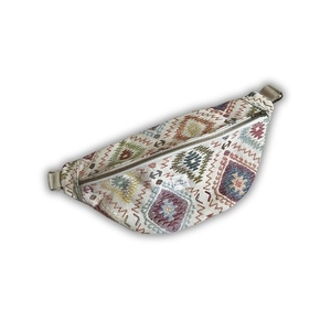 Aztec soul banana crossbody bag - ύφασμα, χιαστί, φλοράλ, all day