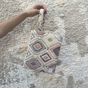 Aztec soul pouch bag - ύφασμα, all day, χειρός, μικρές - 3
