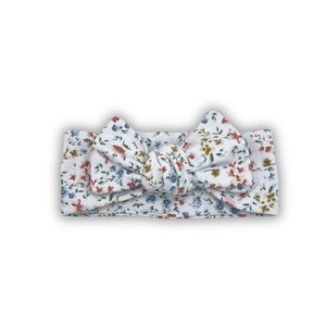 Petite fleur bow headband - κορδέλες για μωρά