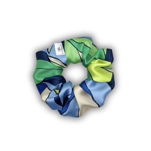Verde regular scrunchie - ύφασμα, για τα μαλλιά, λαστιχάκια μαλλιών