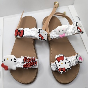 Hello kitty - δέρμα, φλατ - 4