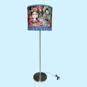 Φωτιστικό δαπέδου Frida kalo blue Διαστάσεις 1,65*35*20 Ε27