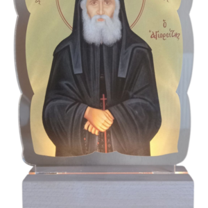 Φωτιστικό Πλεξιγκλάς με LED και ξύλινη βάση. - σπίτι, plexi glass, διακοσμητικά