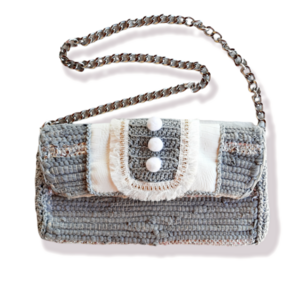 Τσάντα κουρελου - Σίφνος - ύφασμα, clutch, χιαστί, all day, μικρές